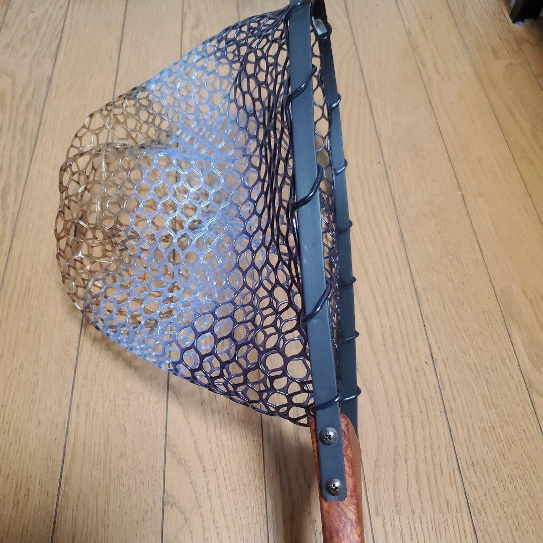 ラバーランディングネット　ハンドメイド