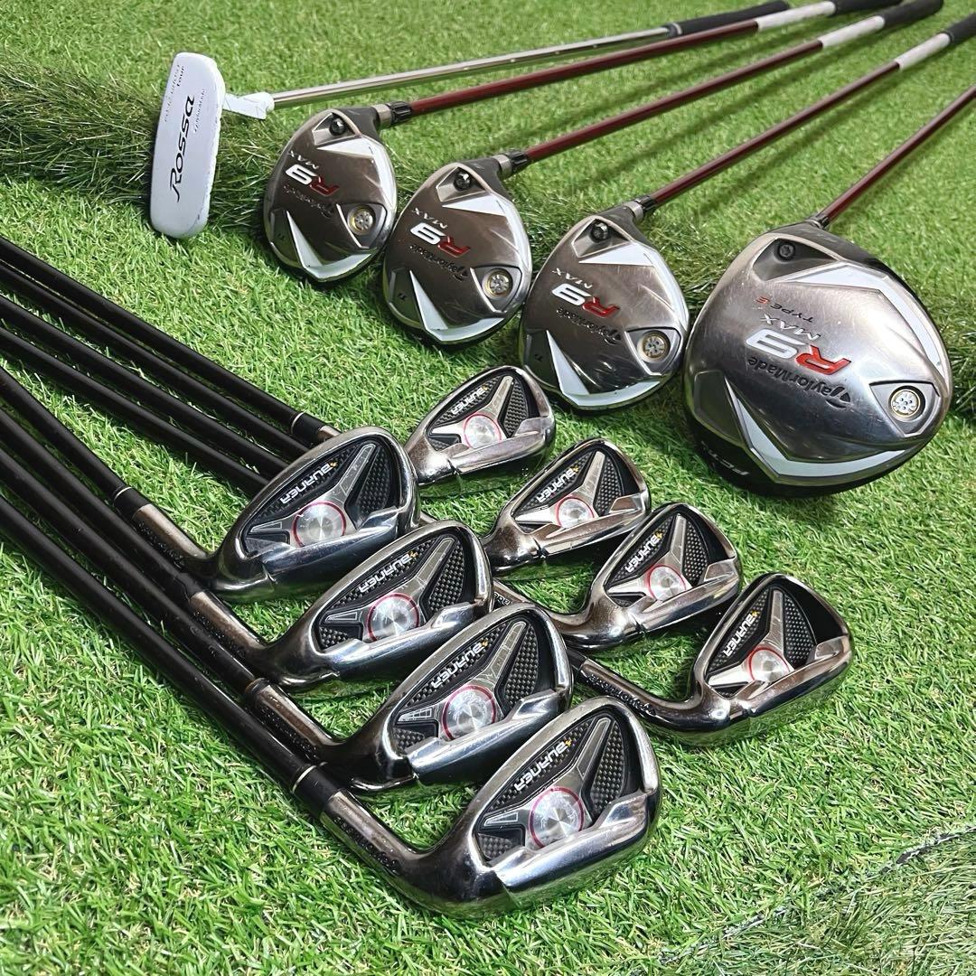 TaylorMade統一 初心者にオススメ即戦力 メンズゴルフクラブ13本セット