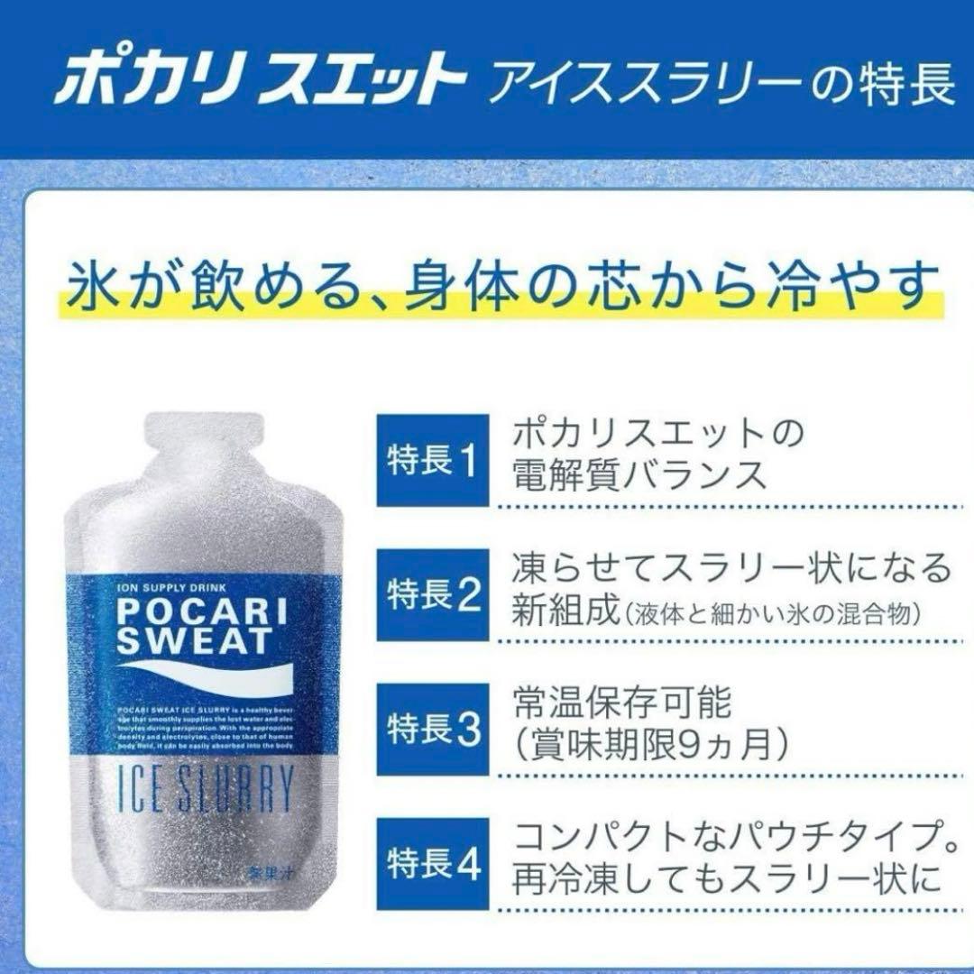 ポカリスエット アイススラリー 100g×6袋×５箱