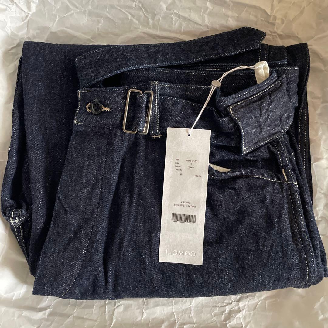 新品未使用 COMOLI コモリ デニム セットアップ NAVY ネイビー