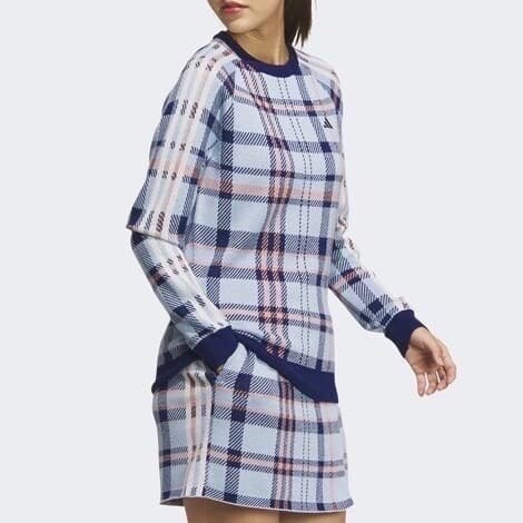 【L】定価29,700円 アディダス ゴルフ ニットセーター&ニットスカート