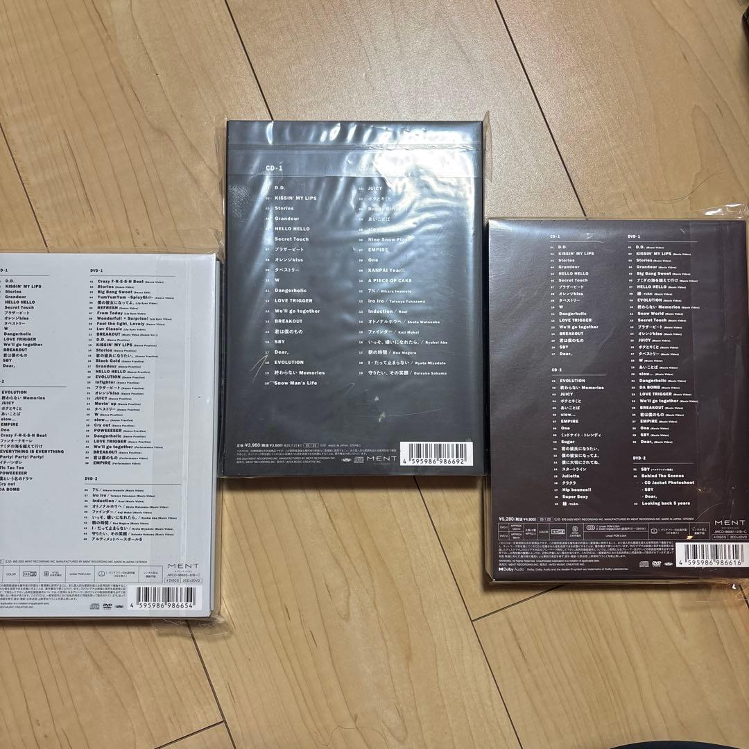  Man ベストアルバム THE BEST 2020-2025 三形態