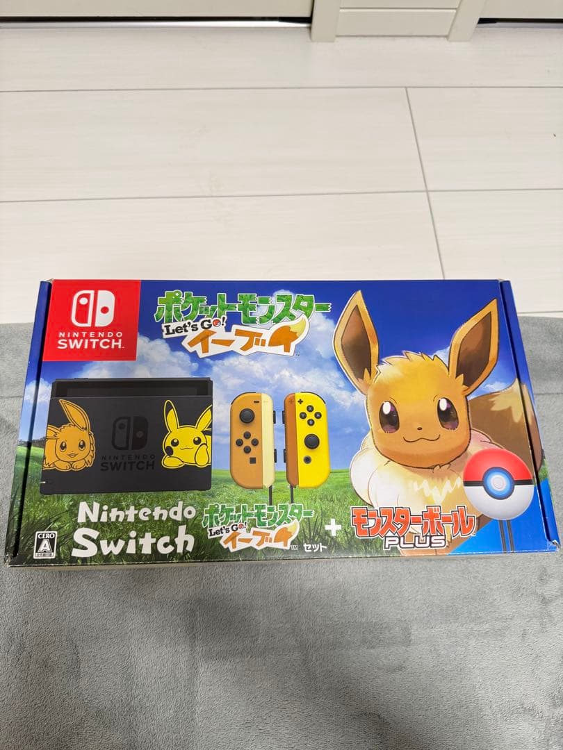 Let's Goイーブイ 欠品あり 本体
