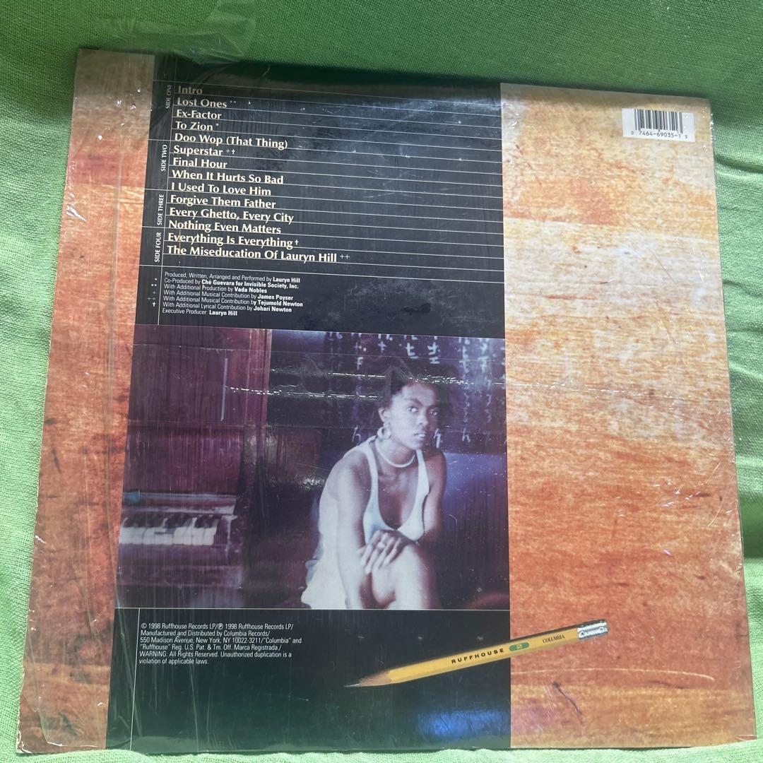 洋楽 Lauryn Hill The Miseducation LP