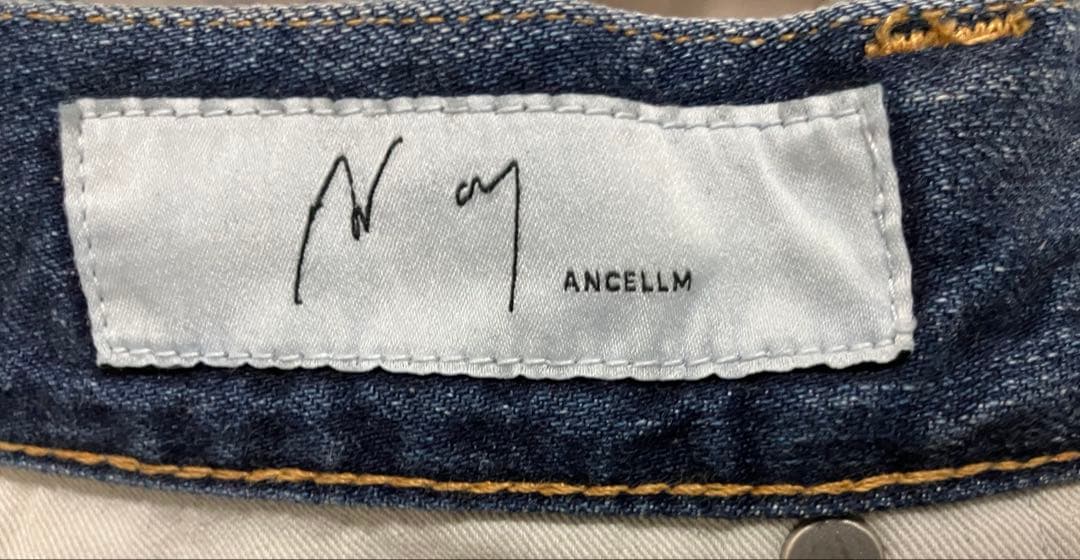 【美品】ANCELLM 26SS #05 AGING type-C INDIGO
