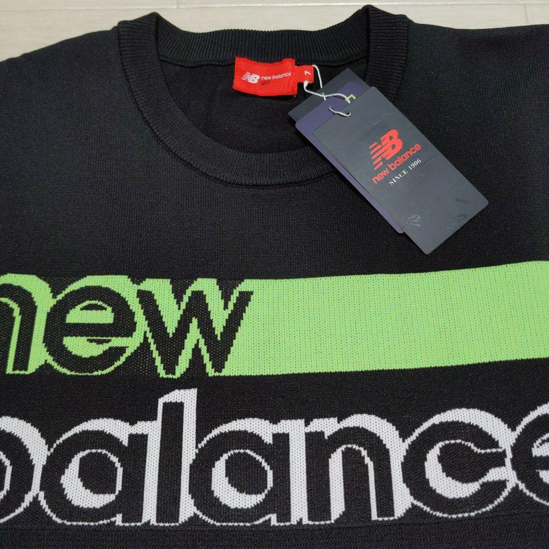 再再再値下げ新品　ニューバランス　ニット7 黒ブラック　メンズ2XL