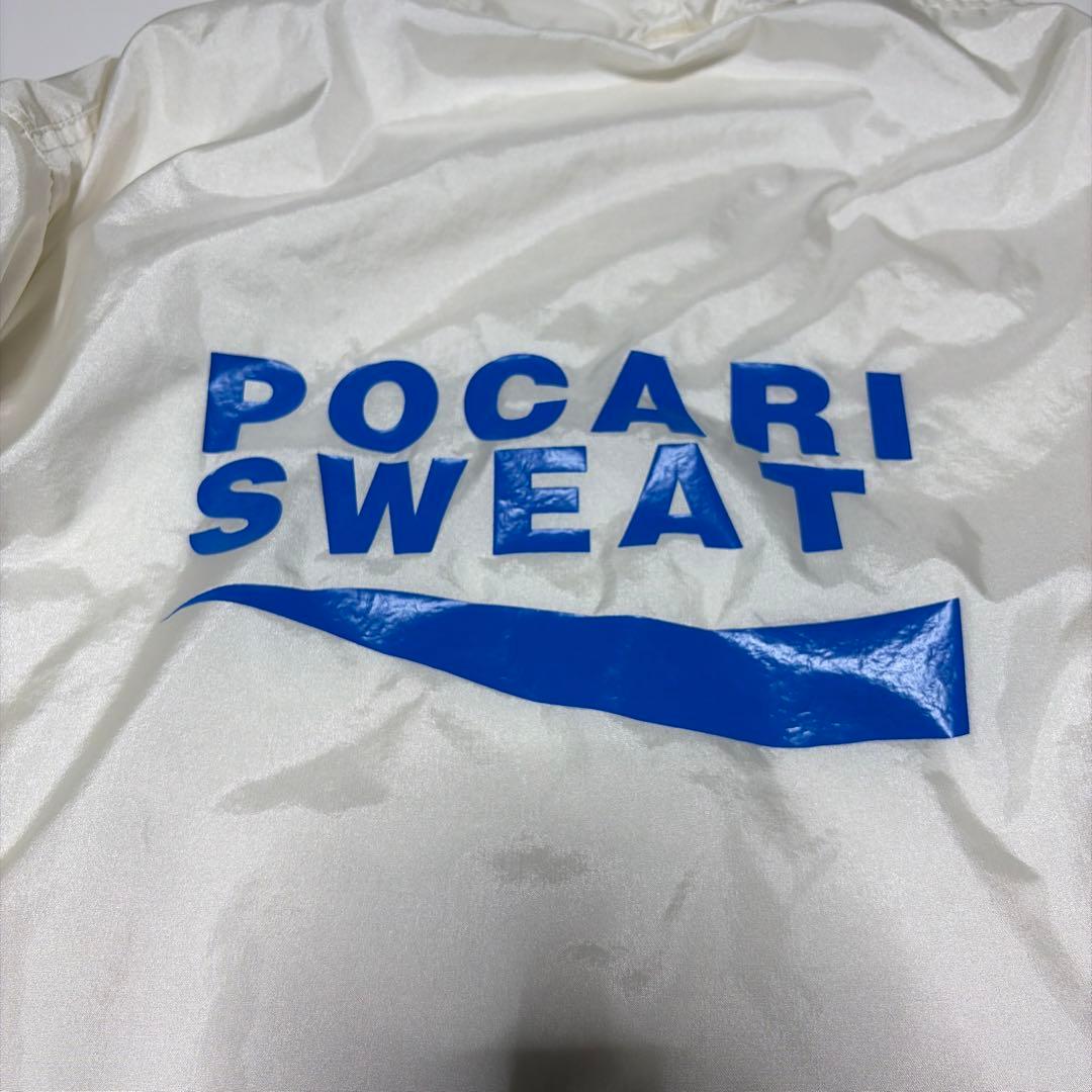 POCARI SWEAT ベンチコート ホワイト