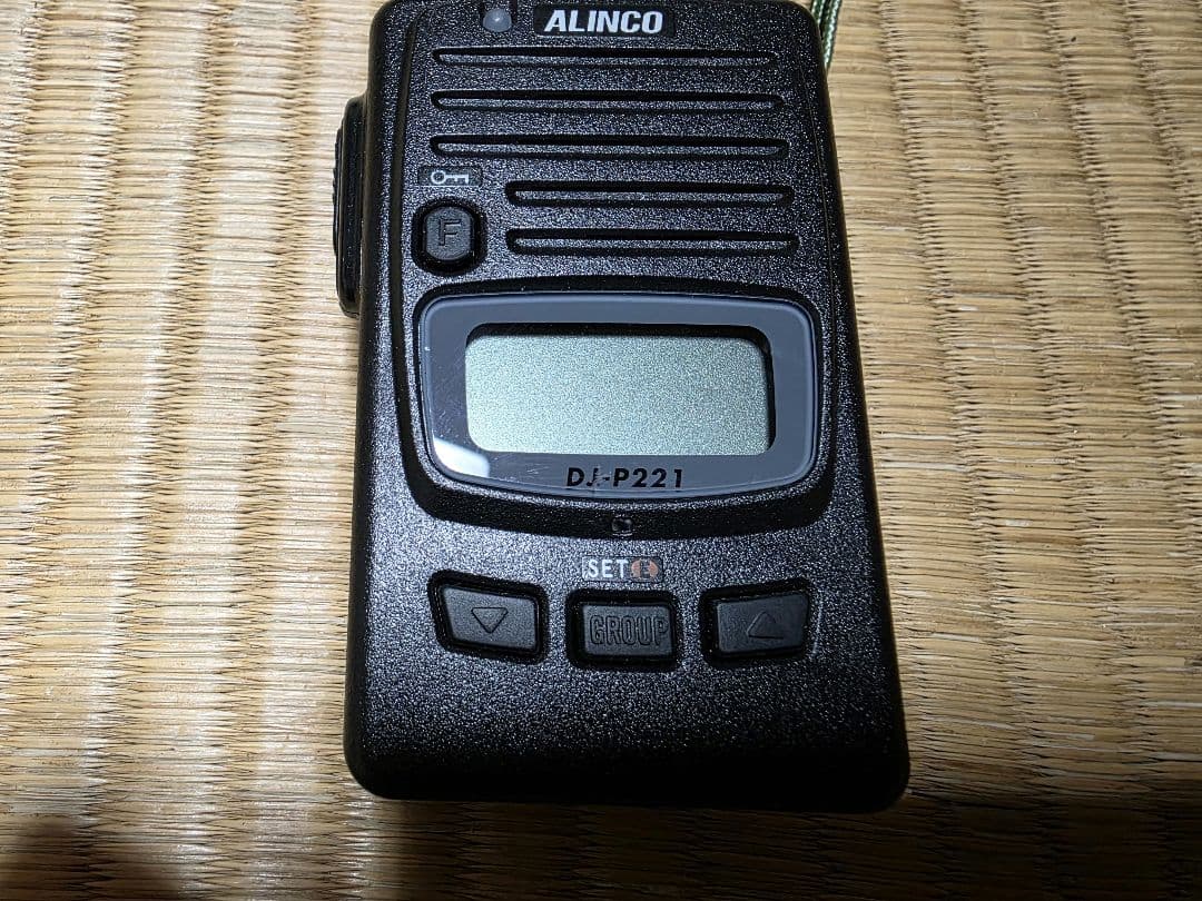 ALINCO アルインコ　DJ-P221L トランシーバー　マイクセット