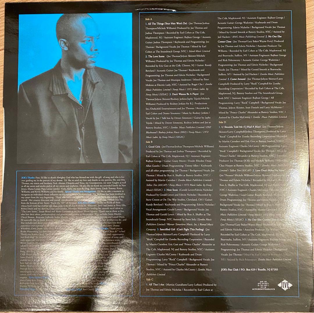 Joe All That I Am レコード