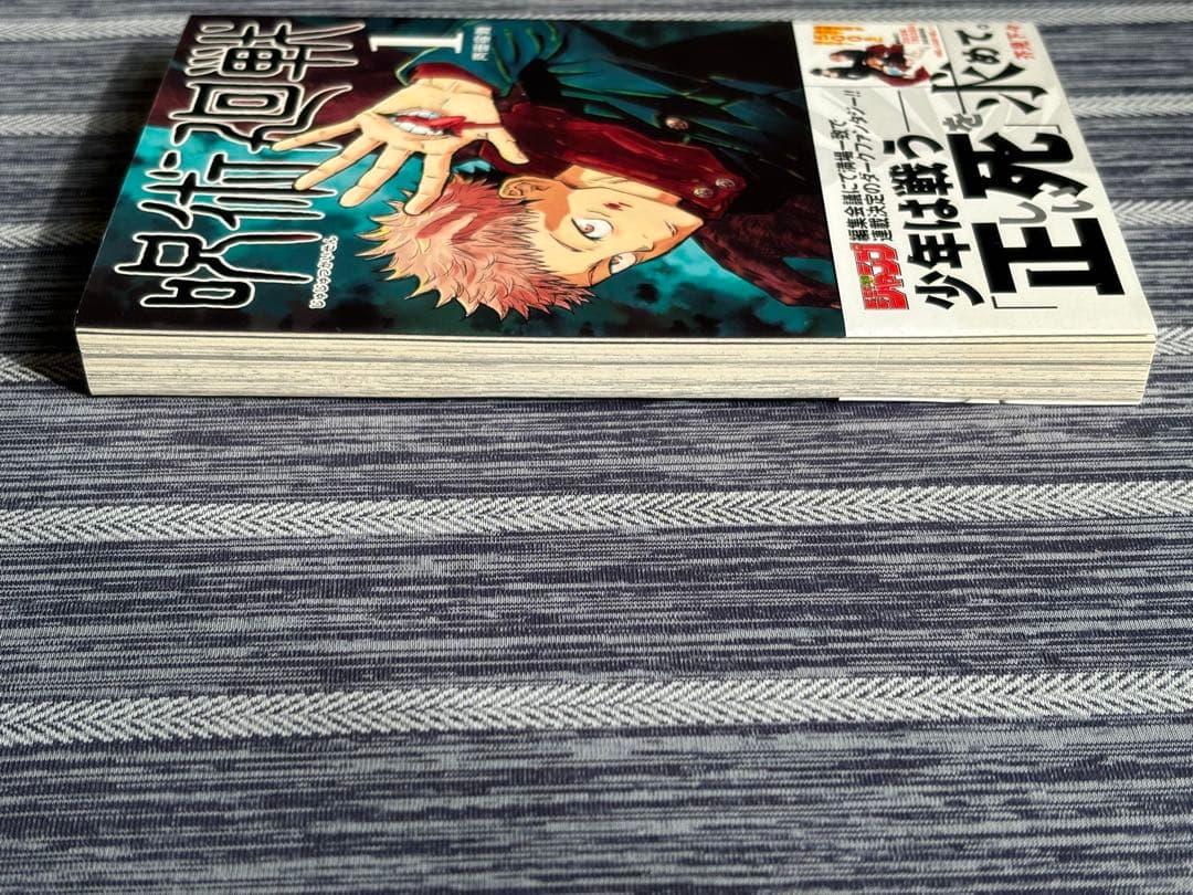 【美品】呪術廻戦 1巻　初版　初版帯・ジャンパラ付き