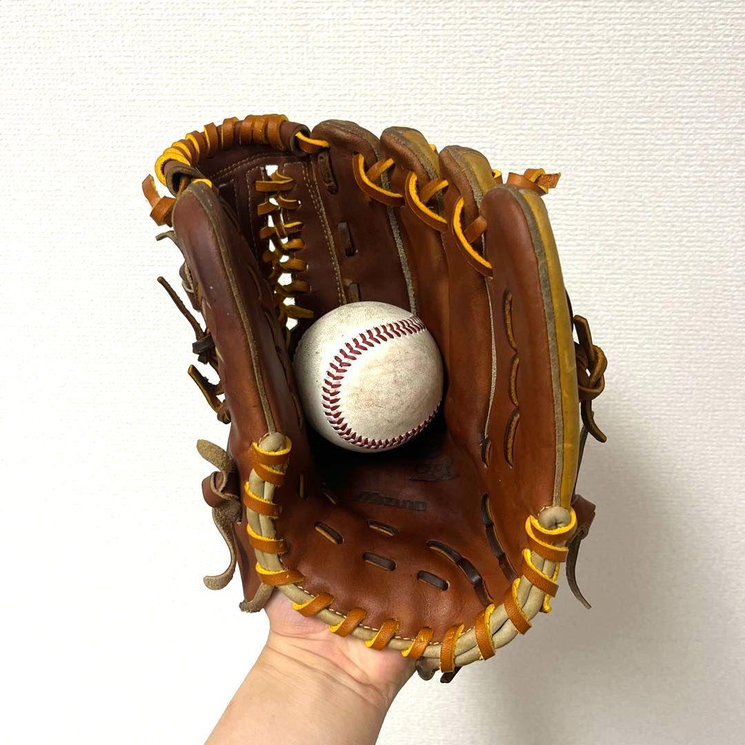 545 ミズノ グローバルエリートOFX 型抜群 軟式 内野手用グローブ