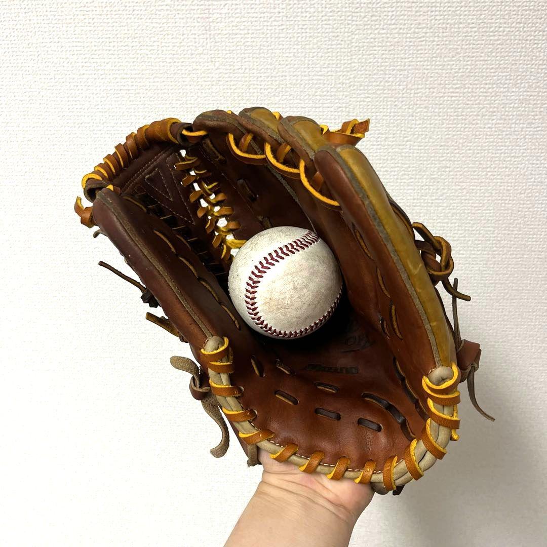 545 ミズノ グローバルエリートOFX 型抜群 軟式 内野手用グローブ