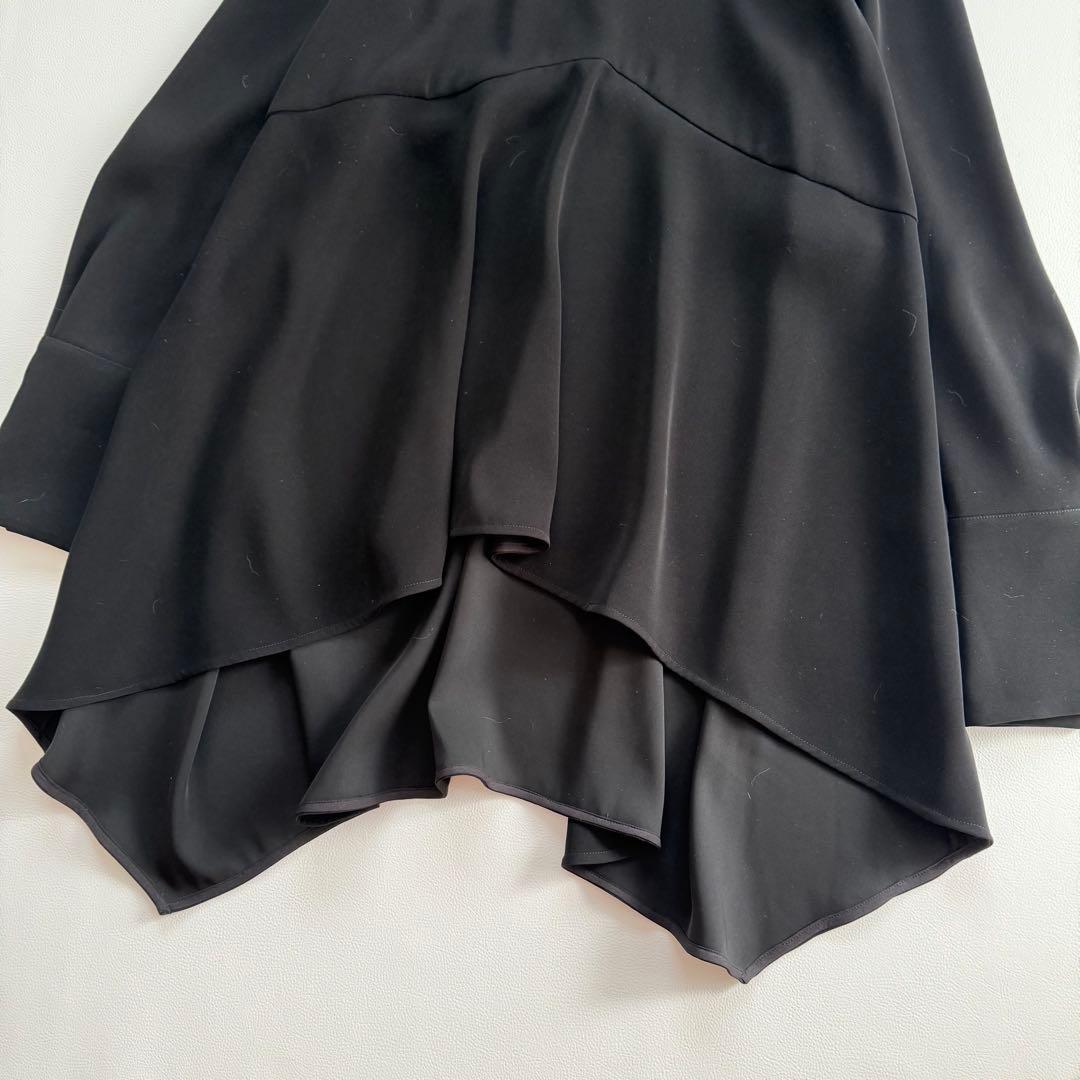 美品✨エンフォルド　フレアブラウス　Ｖネック　洗濯できる　卒業式　入学式　黒