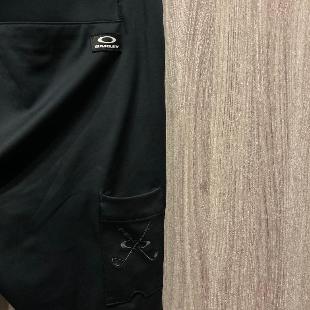 ゆうOAKLEY ゴルフウェア 上下セットアップ ジャージ 刺繍ロゴ 古着