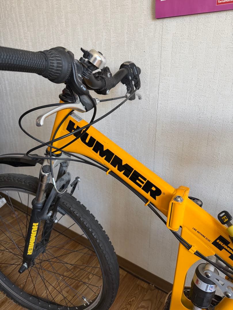 程度良 HUMMER ハマー マウンテンバイク （26インチ、18段ギア）