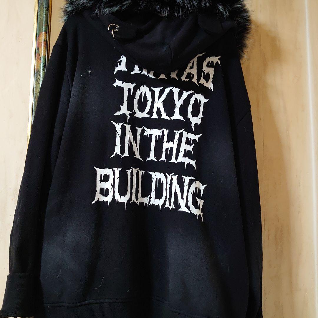 TRAVAS TOKYO ブラックパーカー フリーサイズ