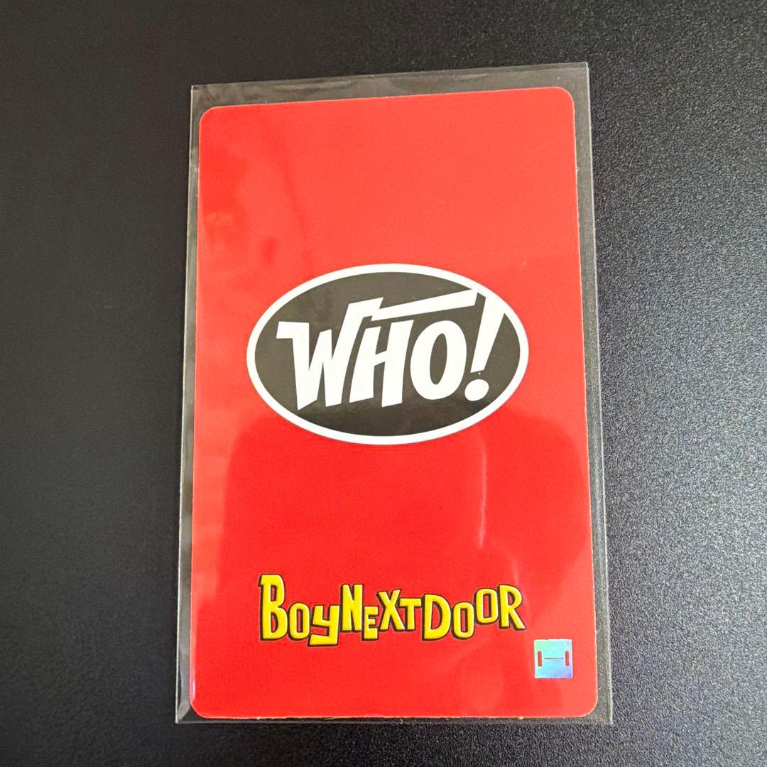 boynextdoor who テサン ラキドロ トレカ