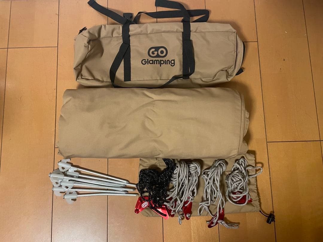 GOGlamping 【山帆ヘキサタープ TC】