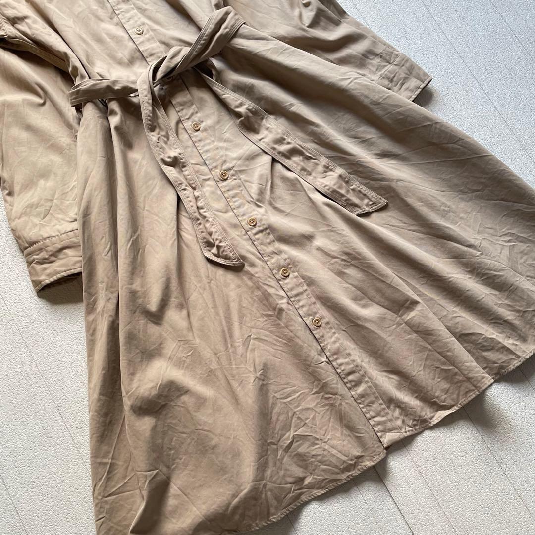 POLO RALPH LAUREN ポニー刺繍ベルト付シャツワンピース　6