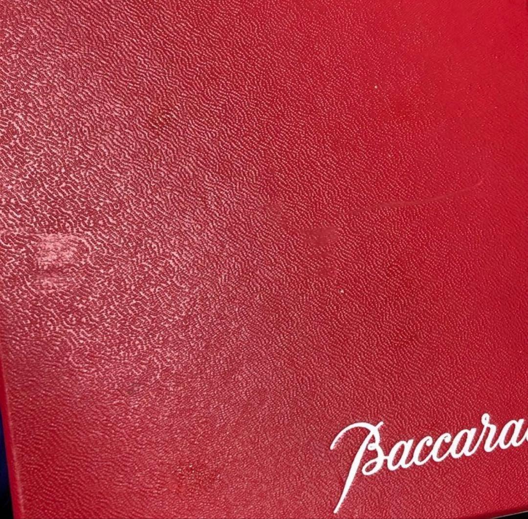 Baccarat バカラ 貝 置物 箱付き