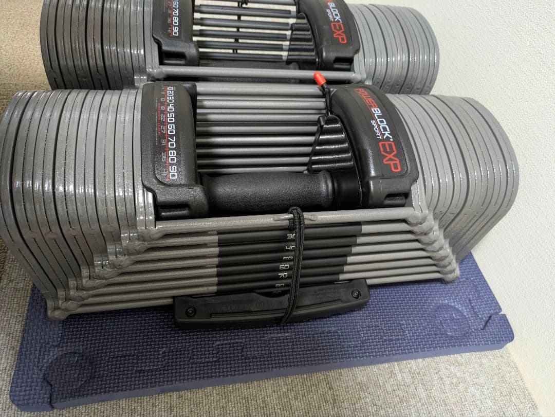 ① 正規品 パワーブロック POWER BLOCK 90ポンド 41kg 可変式