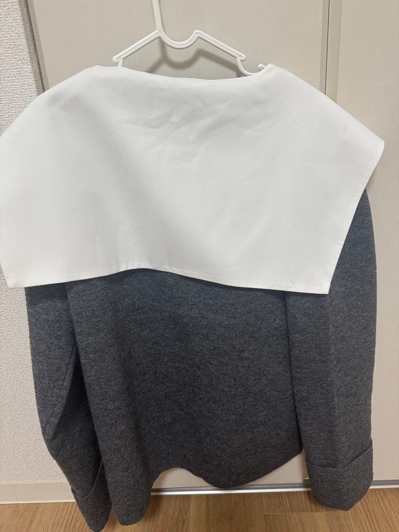 Bibiy. PENELOPE COLLAR KNIT ペネロペカラーニット
