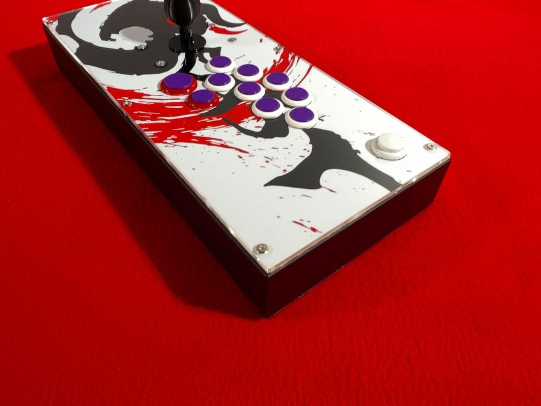 右手24mm仕様 アーケードコントローラー 鐵-kurogane-