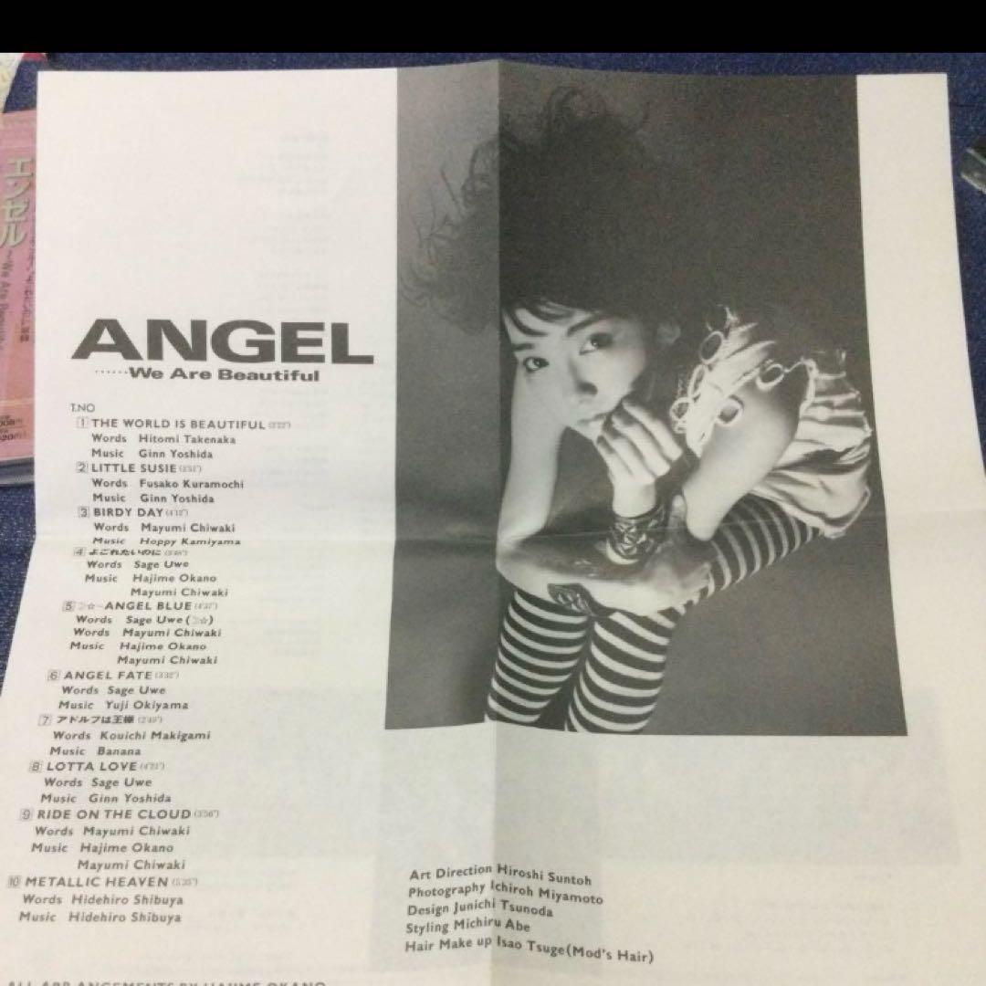 ちわきまゆみ　.angelエンゼル　ラベル:トライアングル初期規格 邦楽　CD