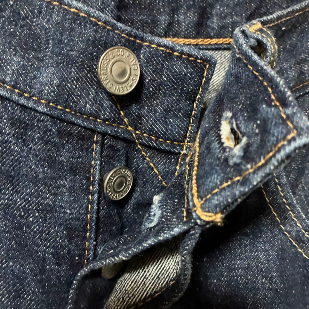 ✨極美品✨LEVI'S 501 赤耳 革パッチ W32 セルビッチデニム