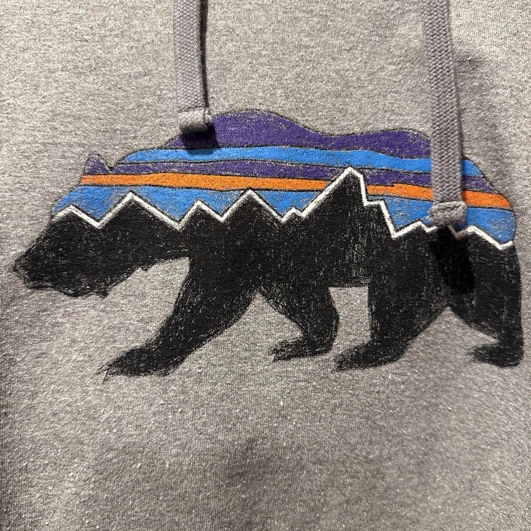 Patagonia グレー フード付きパーカー