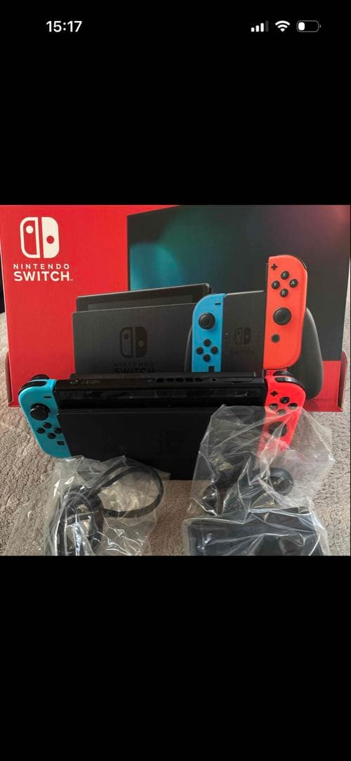 Nintendo Switch Joy-Con (L) ネオンブルー/ (R)…