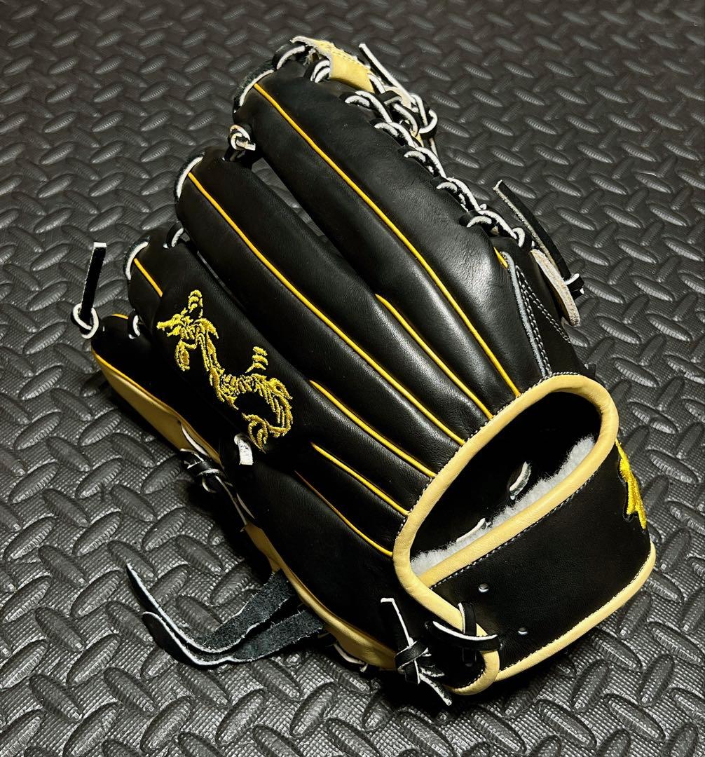 美品 誠 マコト MAKOTOグローブ オーダー 軟式 外野用 グローブ