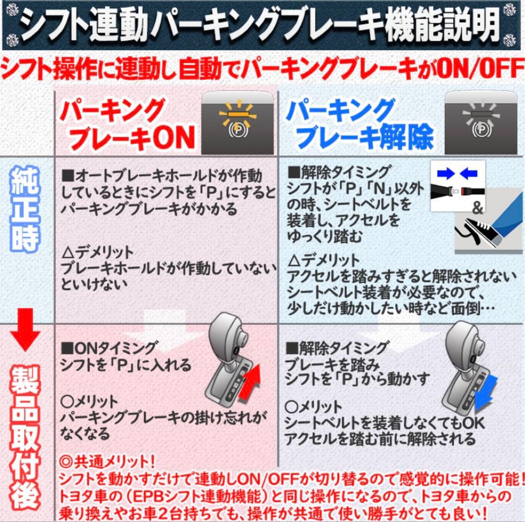 めろデリカミニ用エンラージ商事シフト連動オートP&オートブレーキHOLD