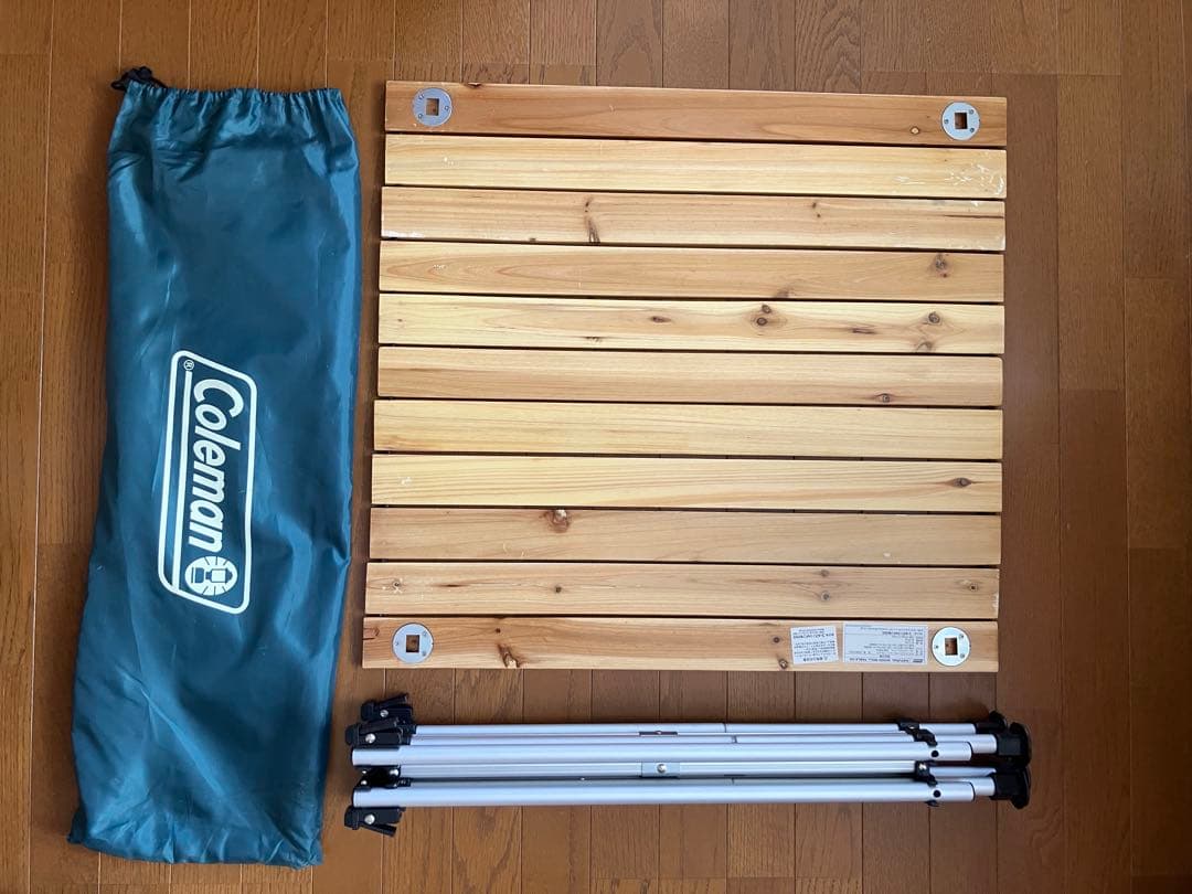 Coleman（コールマン） ナチュラルウッドロールテーブル 65