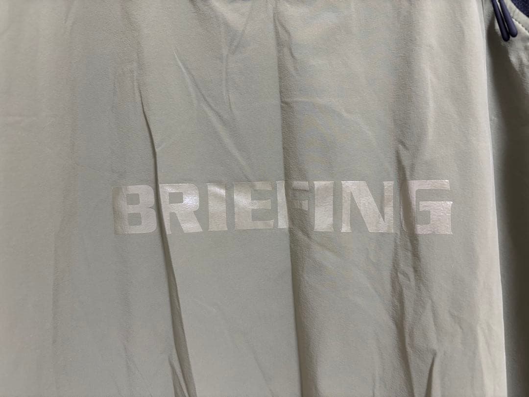 BRIEFING MS WIND PULLOVER カーキ L