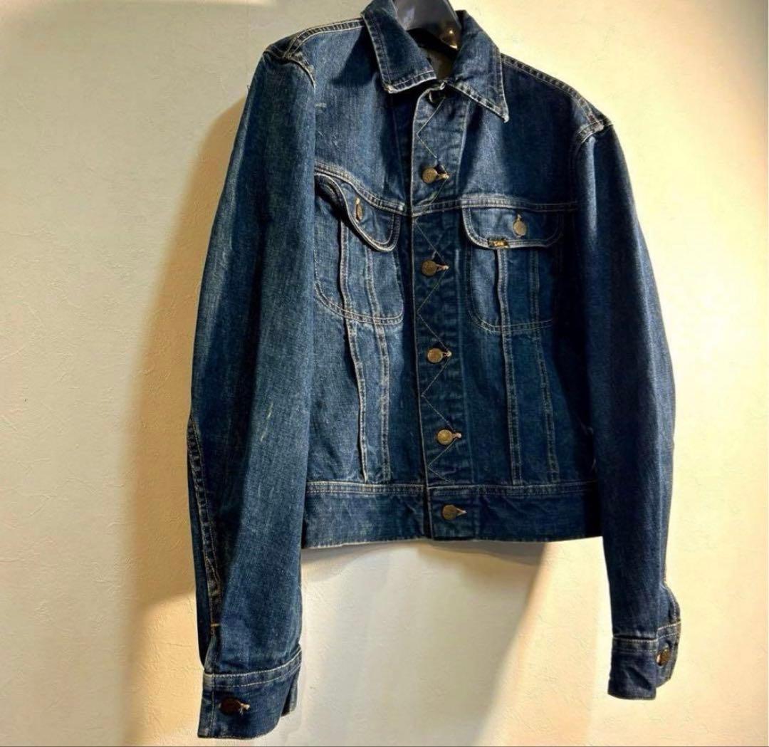 60s 70s Lee 101J デニムジャケット ヴィンテージUSA製MR無し