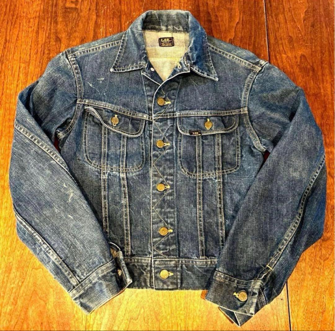 60s 70s Lee 101J デニムジャケット ヴィンテージUSA製MR無し