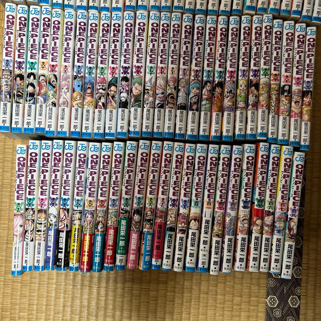 漫画ワンピース1-108巻セット