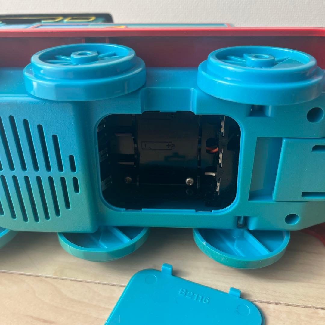 【レア‼️完動品】きかんしゃトーマス　目覚まし時計　懐中電灯　ライト