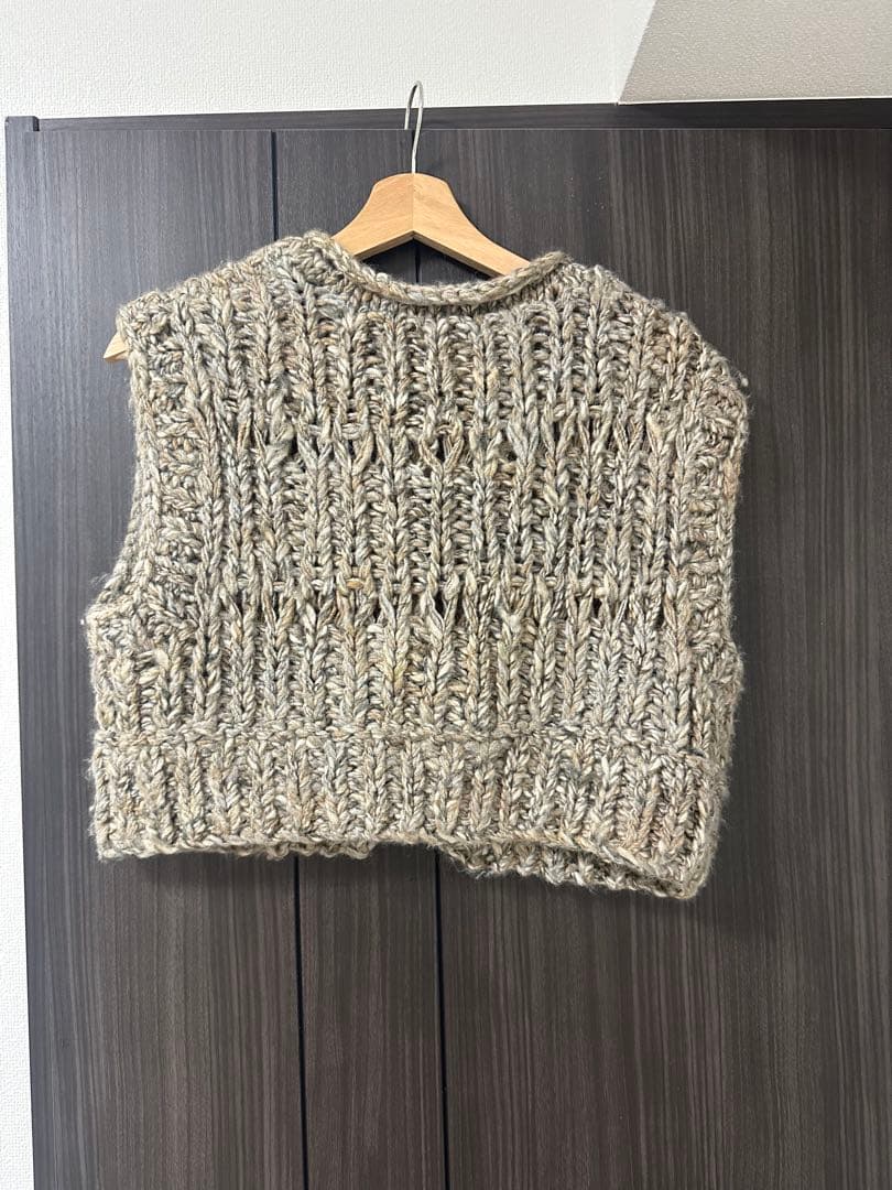 【todayful】 Mix Handknit Vest