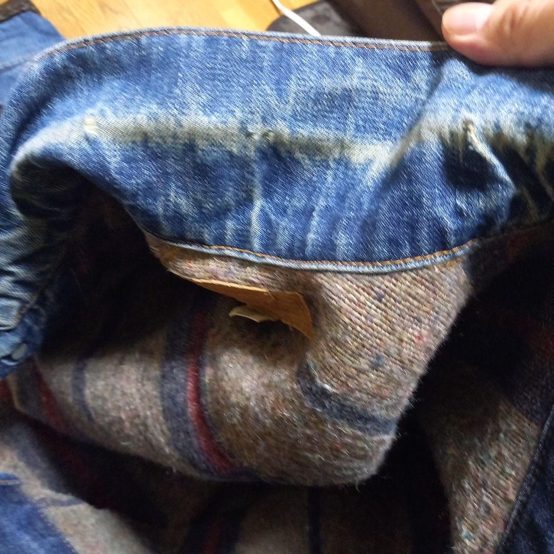 C*n様 ヴィンテージ　60S LEVI\"S リーバイス　BIGE デニムジャケ