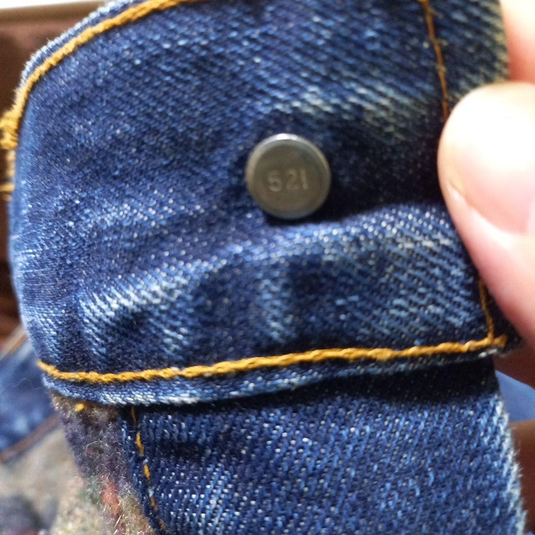 C*n様 ヴィンテージ　60S LEVI\"S リーバイス　BIGE デニムジャケ