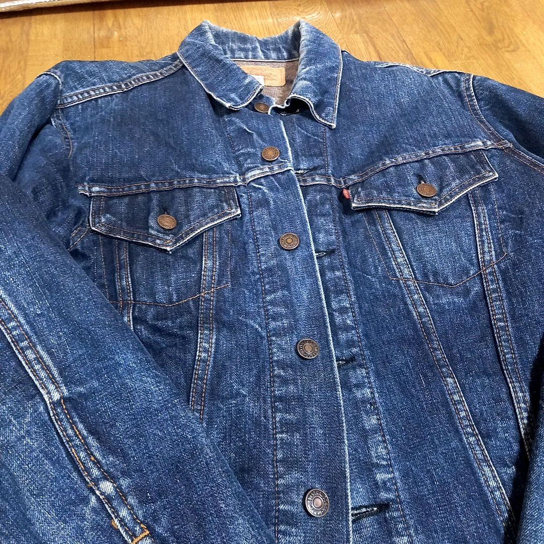 C*n様 ヴィンテージ　60S LEVI\"S リーバイス　BIGE デニムジャケ
