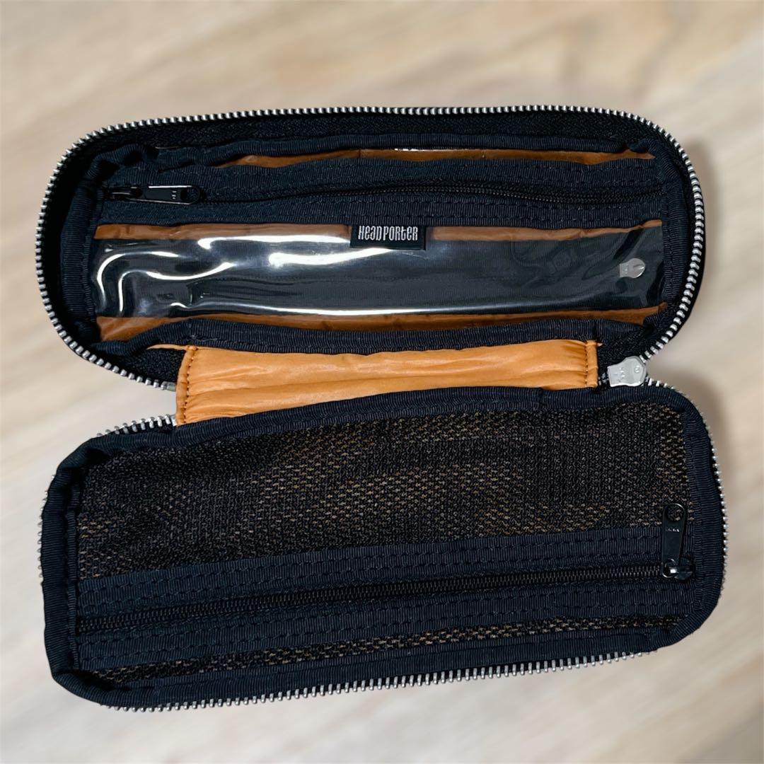ポーター PORTER ペンケース 筆箱 文房具 タンカー TANKER 黒