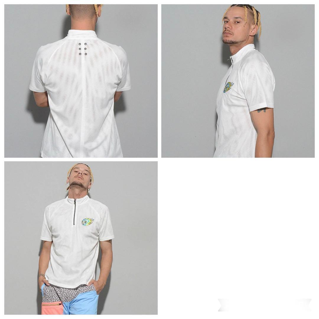 Russeluno ラッセルノ　W-MESH ZIPUP POLO