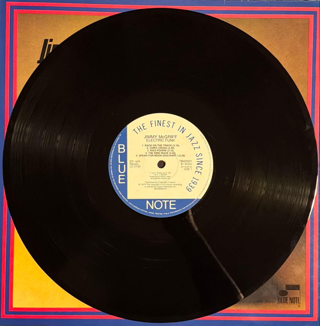 洋楽 Jimmy McGriff Electric Funk LPUK Reissue