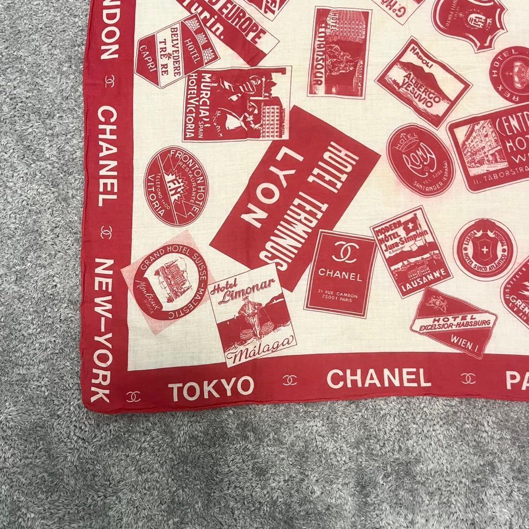 CHANEL シャネル スカーフ 世界のホテルデザイン