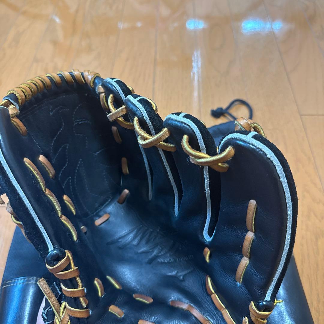 Mizuno Pro 投手用ヌバックレザー