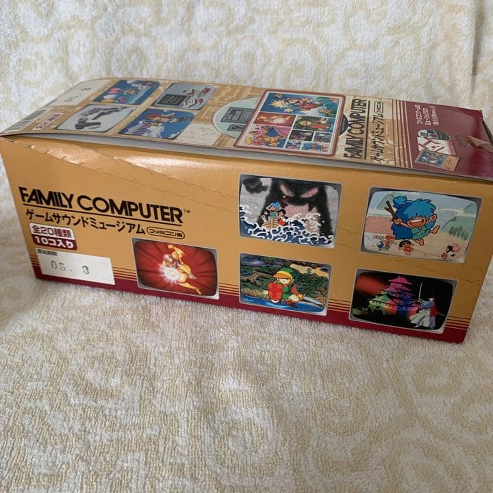 ゲームサウンドミュージアム＊ファミコン編＊10個入り箱完品