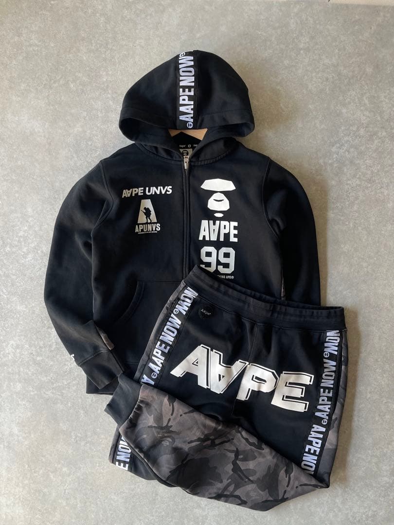 AAPE BY A BATHING APE セットアップ　サイズ　S/M